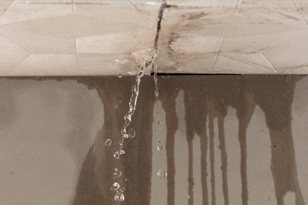 Professional Burst Pipe Cleanup technician working in Benton, LA